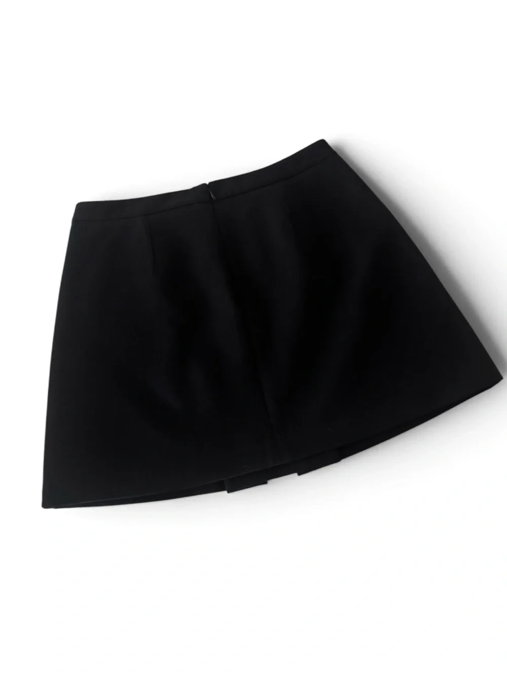 Vince Black Skirt Inverted Center Pleat NWT